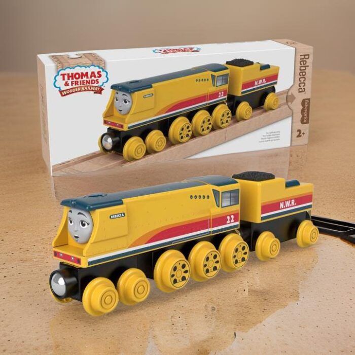 Kereta Kayu Thomas & Friends Rebecca, Lokomotif dan Gerbong Batubara di Perang88