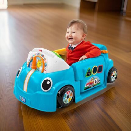 Laugh & Learn® Crawl Around™ Car – Mainan Pembelajaran Interaktif untuk Bayi di Indonesian