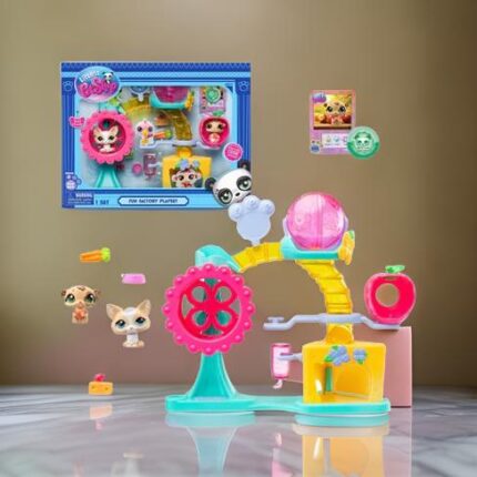 Littlest Pet Shop Fun Factory Playground Playset - Series 1 Tersedia di Perang88