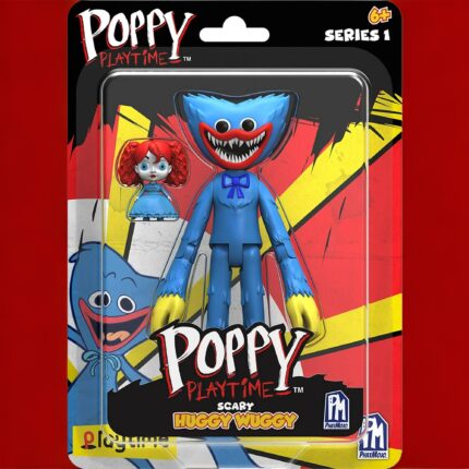 Poppy Playtime - Figur Aksi Scary Huggy Wuggy (5 inci) (Seri 1) oleh PhatMojo Tersedia di Perang88